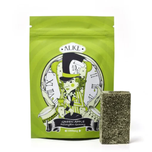 Buy Alice Green Apple Mushroom Gummies 1000mg