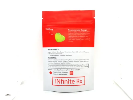 INfinite Rx Shroom Infused Large Heart Gummies (4000mg) - Image 2