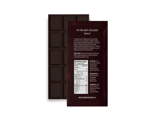Mastermind Mushroom Chocolate Bars 1500mg - Image 2