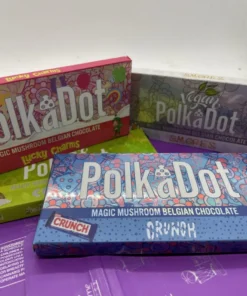 Buy Polka Dot mushroom chocolate bar