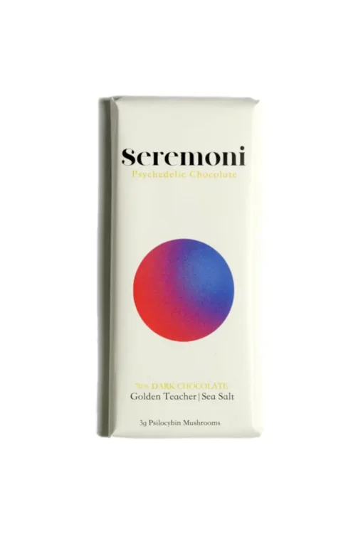 Buy Seremoni Golden Teacher Mushroom Chocolate – Seremoni Psilocybin Chocolate Bar Edibles.