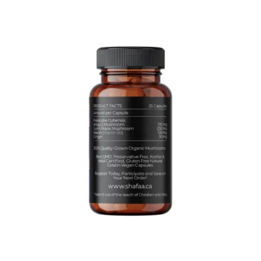 Shafaa Evolve Magic Mushroom Microdosing Cognition Capsules - Image 4