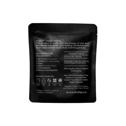 Shafaa Macrodosing Magic Mushroom Capsules - Image 2